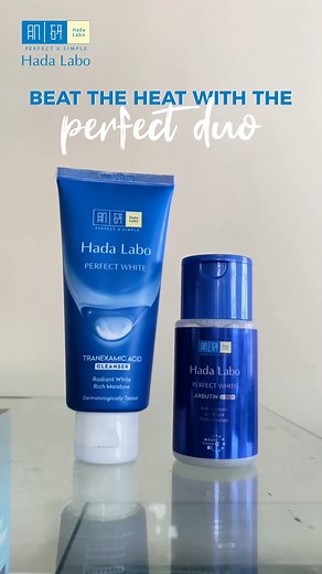 Say goodbye to sweat, dirt, and dull skin! Hada Labo’s Cleanser and Lotion come together to give your skin the perfect balance of deep cleansing and intense hydration. Buy Now: https://click.daraz.com.np/e/_CWFGSU #HadaLabo #PerfectWhite #GlowDuo #FreshAndHydrated | Hada Labo Nepal