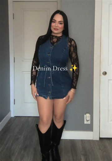 10 Ways to Style a Denim Dress