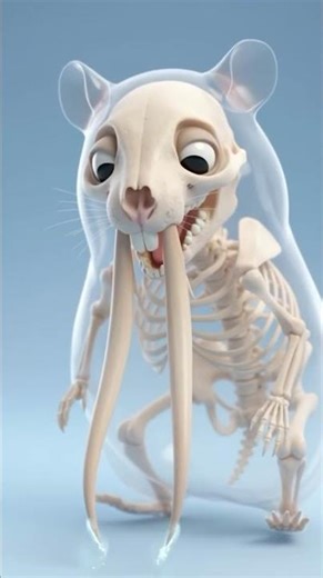 ¿Que le pasaría a tu hámster si no le dejan de crecer los dientes? #hamster #curiosidades #animales