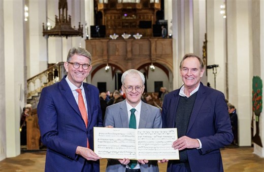 Two rediscovered organ works by JS Bach performed in Leipzig