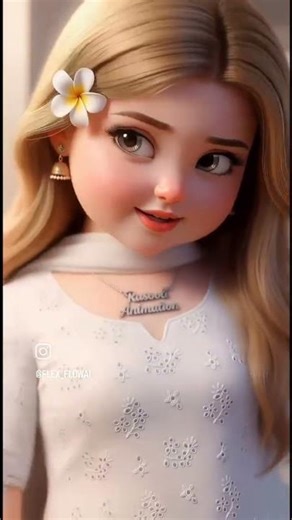 90s Hit Song + Cute 3D Dancing Girl 😍💃 | Old Is Gold | Viral Shorts