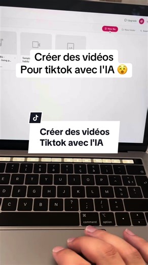 Créer des vidéos tiktok avec l'intelligence artificielle rapidement 🎬 #astucetiktok #percersurtiktok #astuces #viral