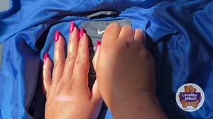 Lovable Labels Personalized Labels for Kids (45 Labels) - Waterproof Dishwasher Safe Peel and Stick Labels are Great for School Supplies Daycare Camp Bottles (Rock Star)