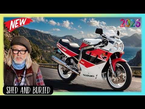 Shed & Buried 🚘 Suzuki GSX-R750 🚘The first car to bring racing technology to a commercial vehicle.