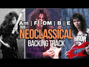 Neoclassical Backing Track in A Minor for Jam