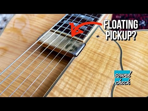 What it sounds like? Floating pickup on a full-hollow body guitar | Ibanez AF105-F Custom