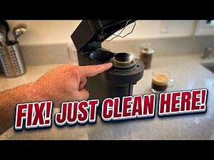 NESPRESSO Vertuo | Hidden lens clean, Fix Blinking red for good!