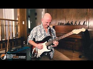 Improvised Slow Blues Solo - Albert King phrasing