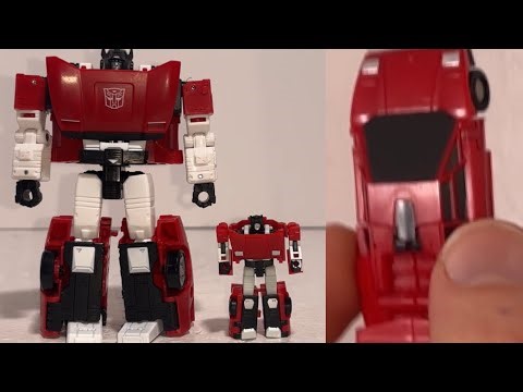 Amazing engineering for such a tiny figure. How to transform dr Wu side slip. Transformers sideswipe