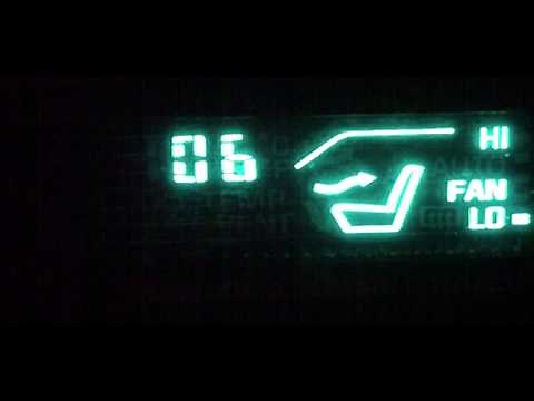 94 buick roadmaster accessing the diagnostics throught the climate control