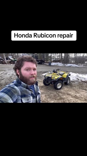 Honda Rubicon 500 repair #hondarubicon #honda500 #hondaforeman #honda #atvrepair #rockspowersports