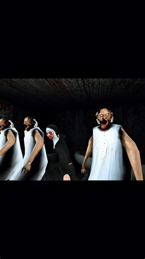 granny sam sam but nun avr time 1 side #granny #evilnun