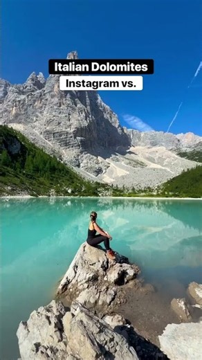 Where to actually go in the Dolomites!! You need to see this👀🇮🇹