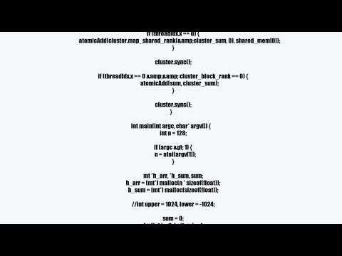Thread block clusters and distributed shared memory not working as intended