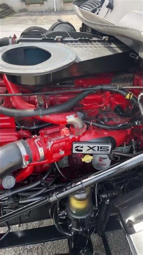 843808-2020 International LT625 Cummins X-15 efficiency series engine running video #cummins