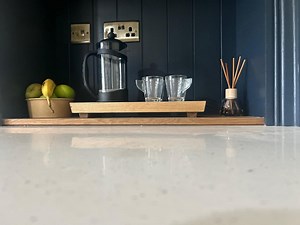 Rustic Farmhouse Wooden Countertop Tray: Raised Display Shelf - Etsy UK