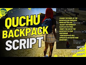 Fivem Quchu Backpack Script