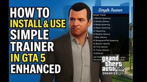 🔧 How to Install & Use Simple Trainer in GTA 5 Enhanced Edition (2025) | Step-by-Step Guide 🔧@modsgamer77