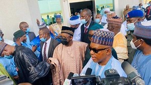 Kayatattun hotunan bikin dan Tambuwal, ministoci, gwamnoni sun halarta