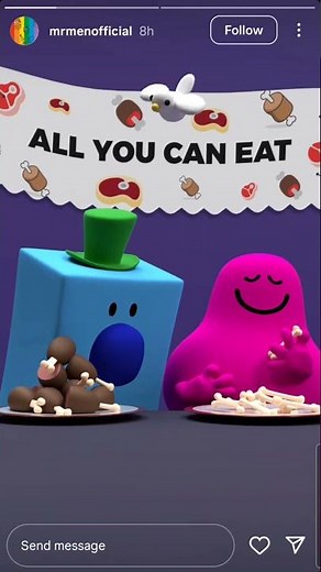 Mr. Men Little Miss: (CGI Animated Shorts) Season 1 Episode 1: All You Can Eat