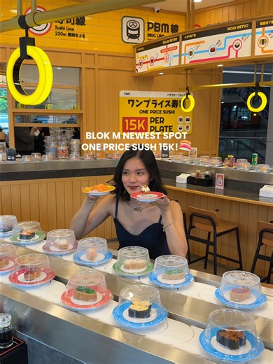 Promo One Price Sushi di Blok M Tahun 2023