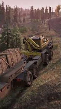 Part 1 Delivery to the Silver Plant Service Spare Part 1 2t x04, #snowrunner #season13