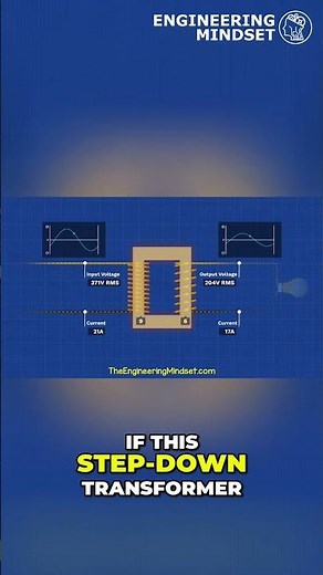 Transformer Basics: Step-Up vs. Step-Down Explained #shorts
