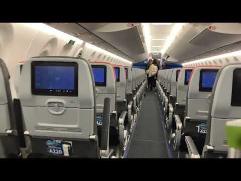 JetBlue Airways – Airbus A220 - Interior Tour