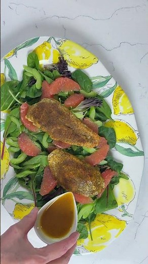 Citrus, Chicken and Greens Salad