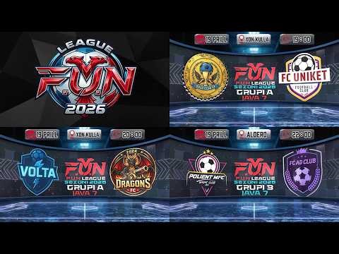 F.U.N LEAGUE 2026 JAVA 7, 19 PRILL