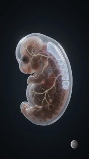How a Single Cell Becomes a Baby 🤰🏻 #fetaldevelopment #biology