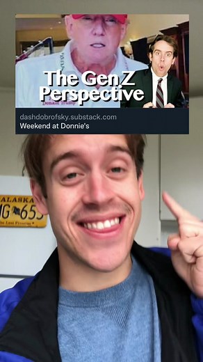 Donnie’s not looking too good (full read link in bio). #thegenzperspective #DashReacts #Trump