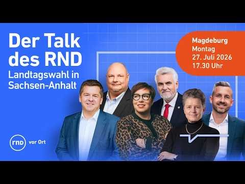 "RND on Site" for the State Election in Saxony-Anhalt