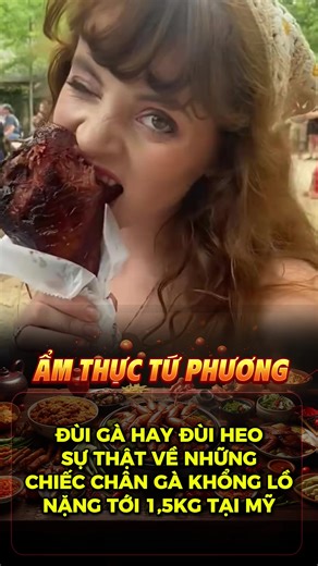 Anh có nuốn ăn 1 cái đùi gà to thế này #cooking #amthuctuphuongg #docla #food #monanngon
