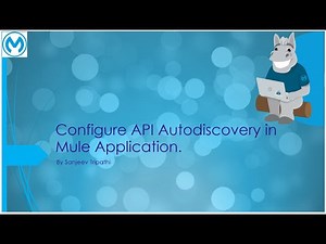 Configure API Autodiscovery in Mule Application.
