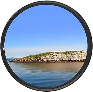 JJC Multi-Coated 46mm UV Filter for Nikon Z50 II Z50II Z50 Z30 Z fc Zfc with Nikkor Z DX 16-50mm Kit Lens, for Panasonic G7 with Lumix G Vario 14-42mm Kit Lens & Other Lenses with 46mm Filter Thread