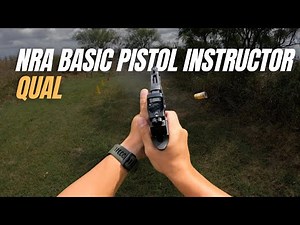 NRA Basic Pistol Instructor Qual | Laid Back Demo