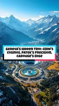 Geneva's Hidden Trio: CERN's Cosmos, Patek's Precision, Carouge's Edge