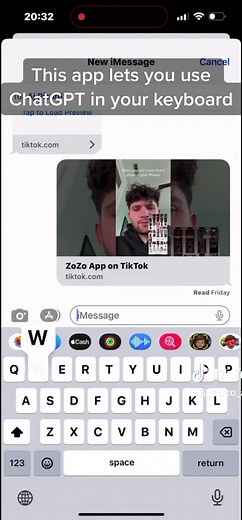App is called ZoZo in the app store and this feature will be available in the next day or so! #blowthisup #pesopluma #wheneverwherever #jimin #real #instagram #motivation #TrendTok #TrendTokApp #linkedin #openai #powerpoint #aitools #artificialintelligence #excel #dalle2 #chatgpt #chatgpt4