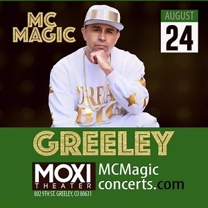 #DENVER & #GREELEY 🔥 #MCMagic #Concerts live 🎟🎟 MCMagicConcerts.com | MC Magic