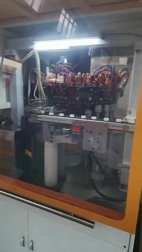 24 cavities 2925 cap compression molding machine #capcompression #capmakingmachine