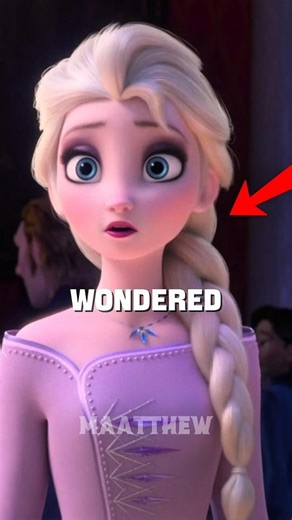Why is Elsa’s hair white? #frozen #disney #tangled
