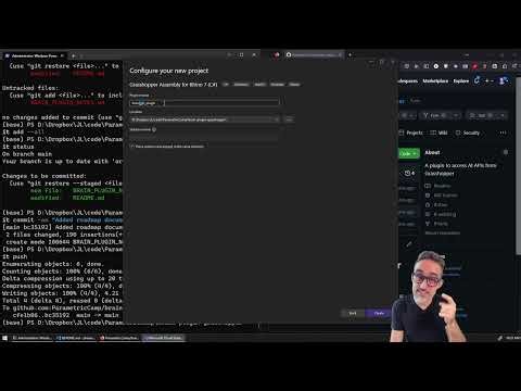 1.3 Project Setup - AI/ML Grasshopper Plugin Development