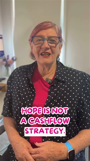 Hope is not a cashflow smarter..... unless you're trying to win Lotto! Plan smarter with a cashflow review with me. | Small Business Improvement Services with Helen