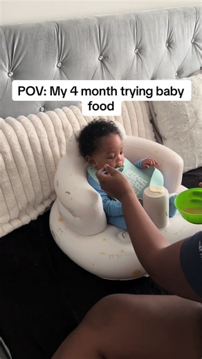 Introducing Baby Food: My 4-Month-Old's Corn Experience