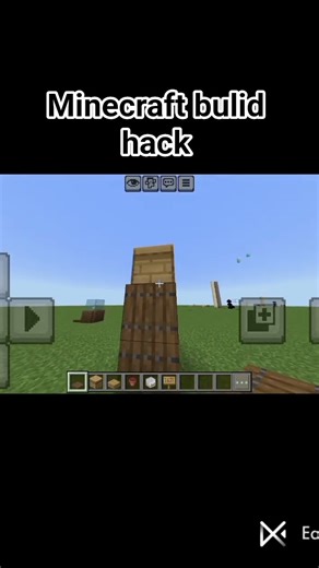 Minecraft bulid hack 💯 #minecraft #shorts