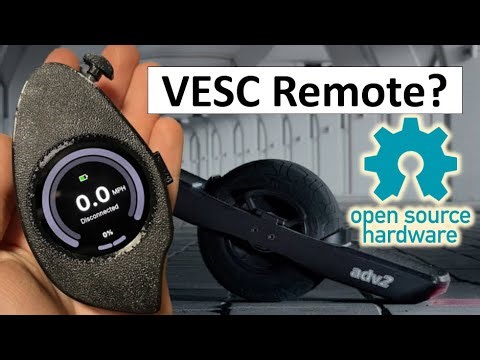 VESC Remote with a Floatwheel ADV2