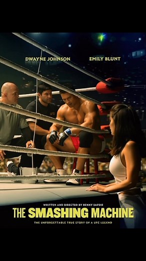 501K views · 238 reactions | THE SMASHING MACHINE with Dwayne Johnson and Emily Blunt is now avaioable on PrimeVideo. | Movie Magic With Brian - Backup Page | Facebook