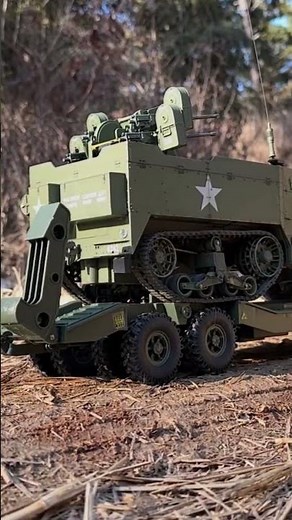 WPL 1/16 TRACTOR VEHICLE & Torro RC M16 Half-track