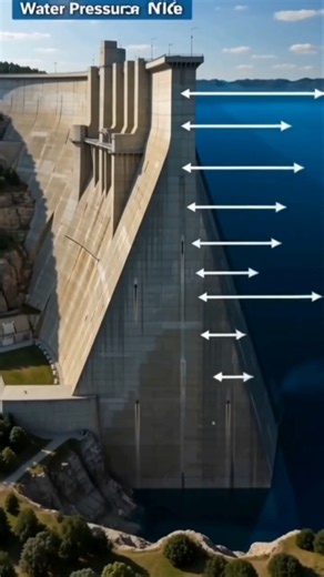 How Does a Gravity Dam Hold Millions of Litres of Water? 🏗️💧 | Civil Engineering